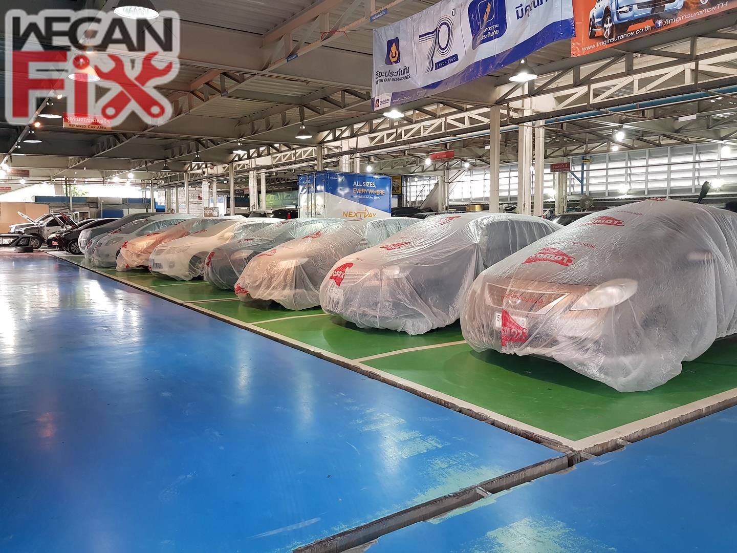 ที่จอดรถรอส่งคืนลูกค้า