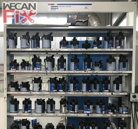 ห้องผสมสี