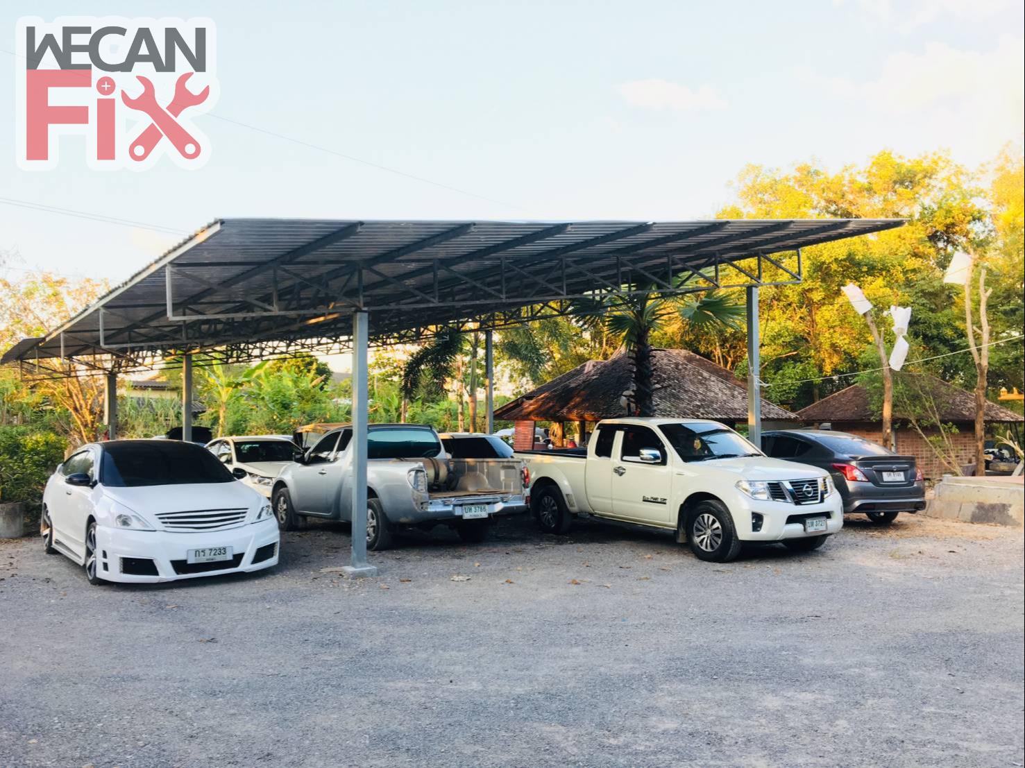 ที่จอดรถรอส่งคืนลูกค้า