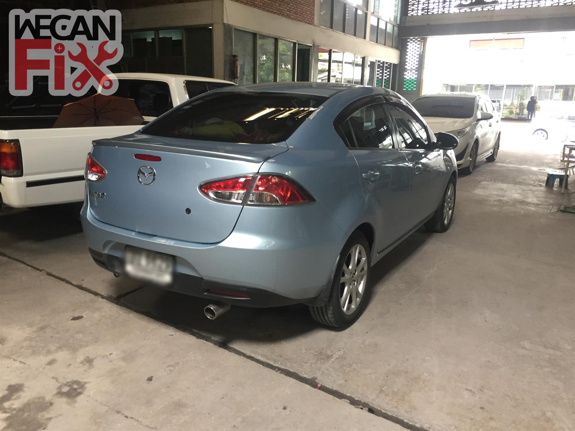 ที่จอดรถรอส่งคืนลูกค้า