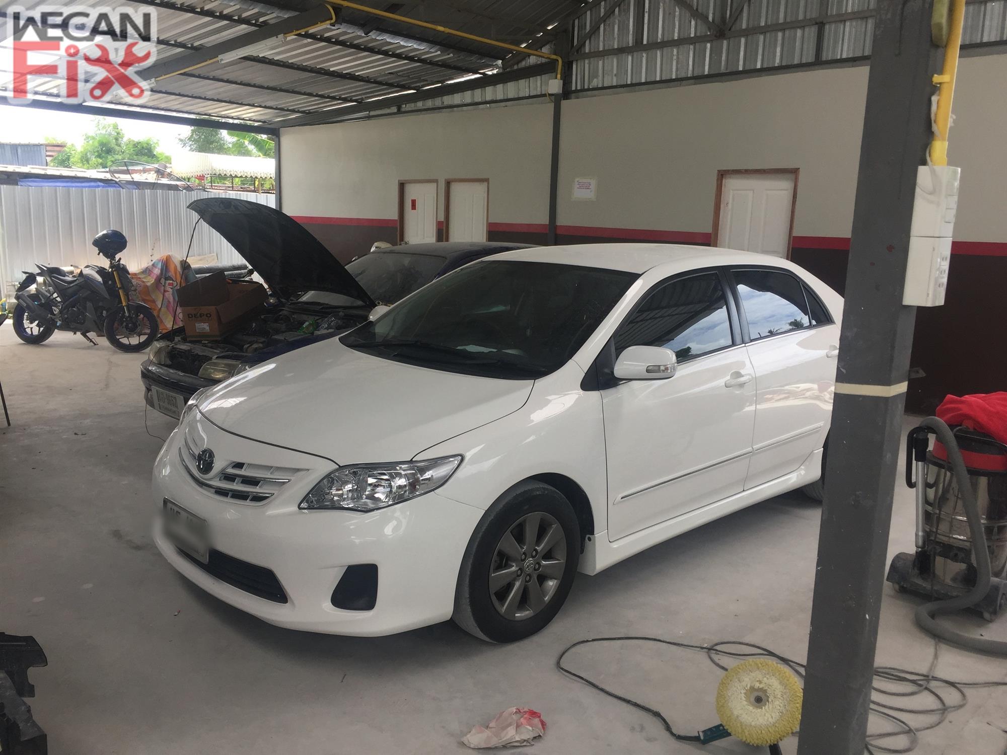 ที่จอดรถรอส่งคืนลูกค้า