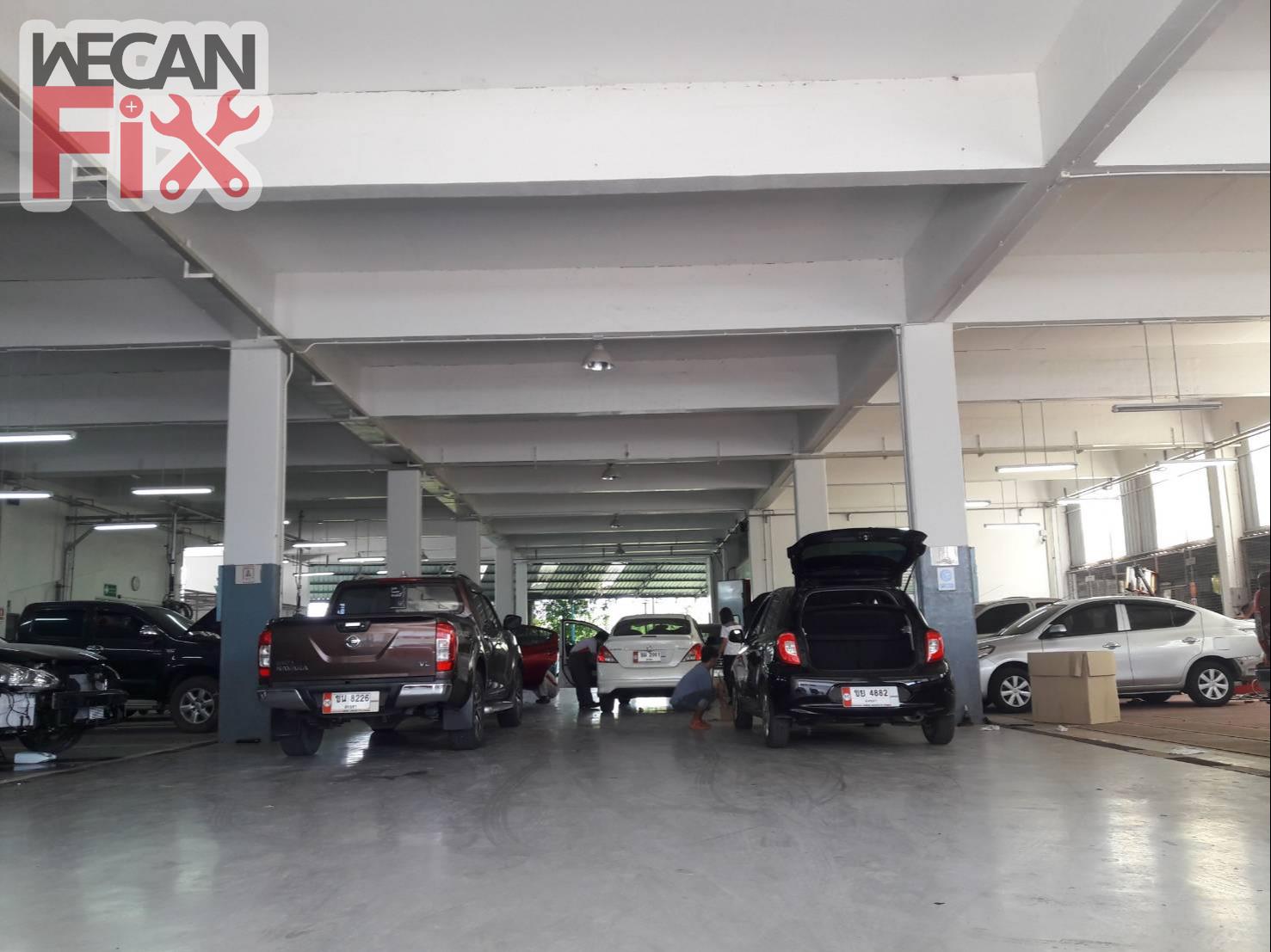 ที่จอดรถรอส่งคืนลูกค้า