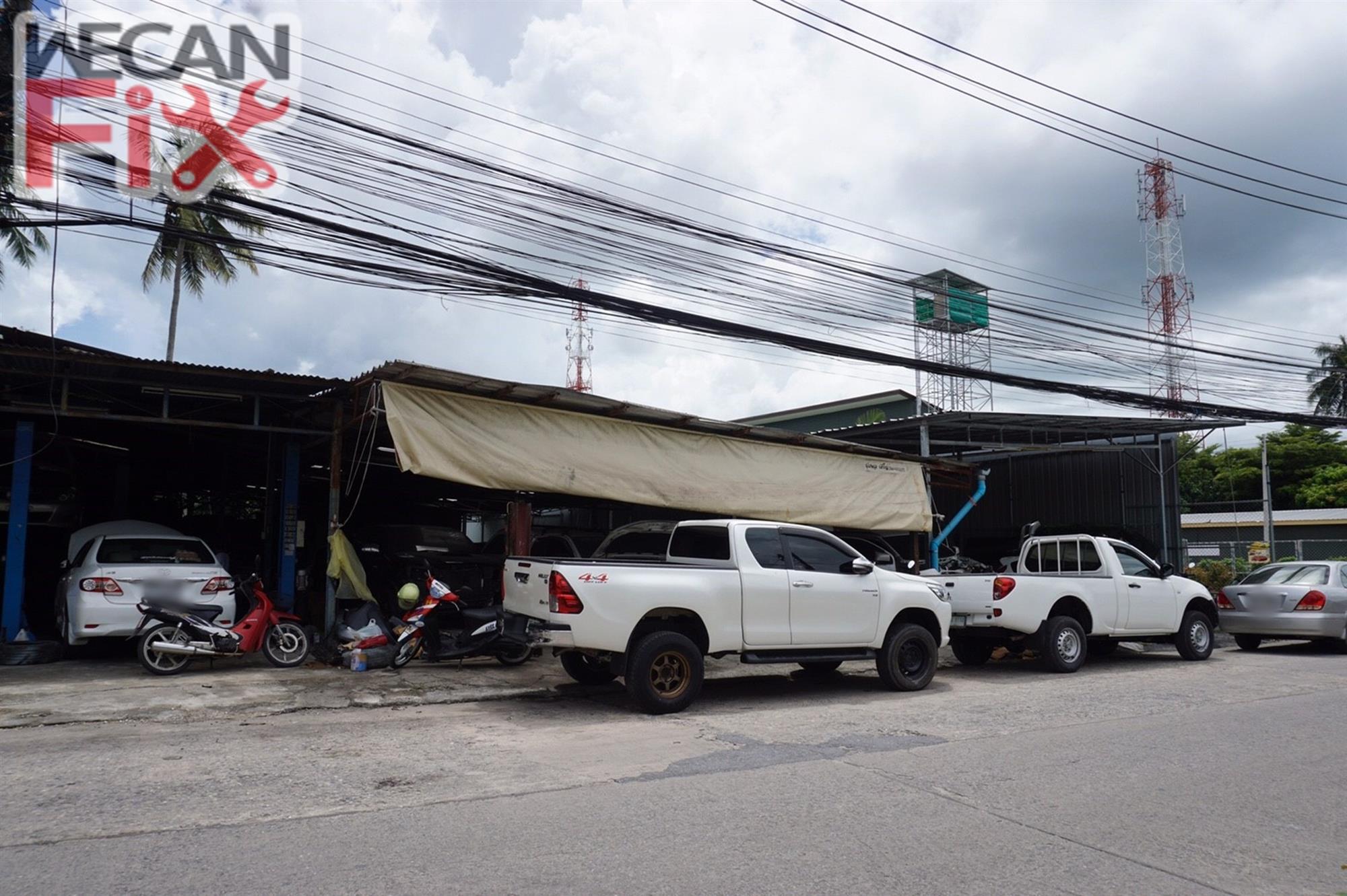 ที่จอดรถรอส่งคืนลูกค้า