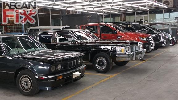 ที่จอดรถรอส่งคืนลูกค้า