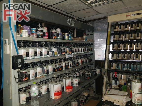 ห้องผสมสี