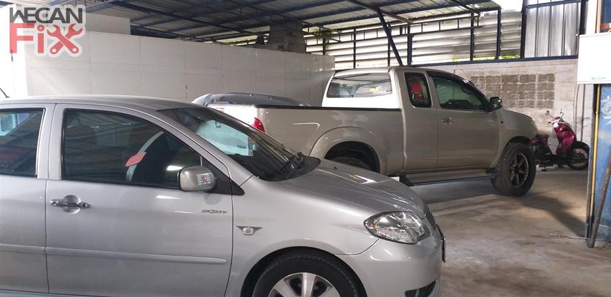 ที่จอดรถรอส่งคืนลูกค้า