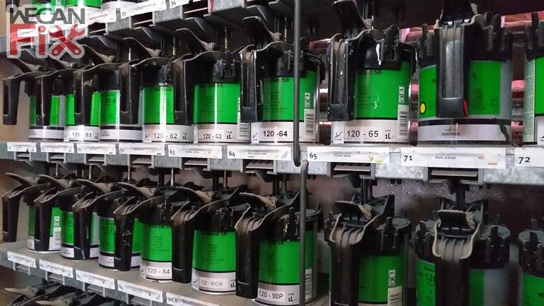 ห้องผสมสี