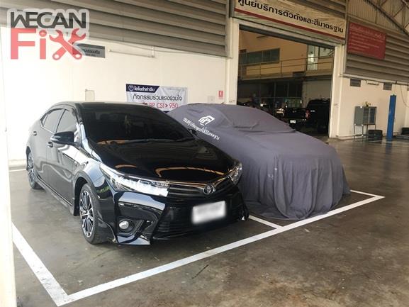 ที่จอดรถรอส่งคืนลูกค้า