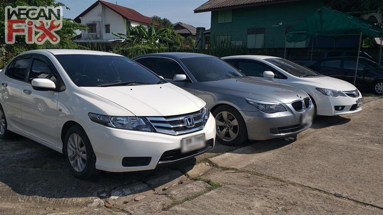 ที่จอดรถรอส่งคืนลูกค้า