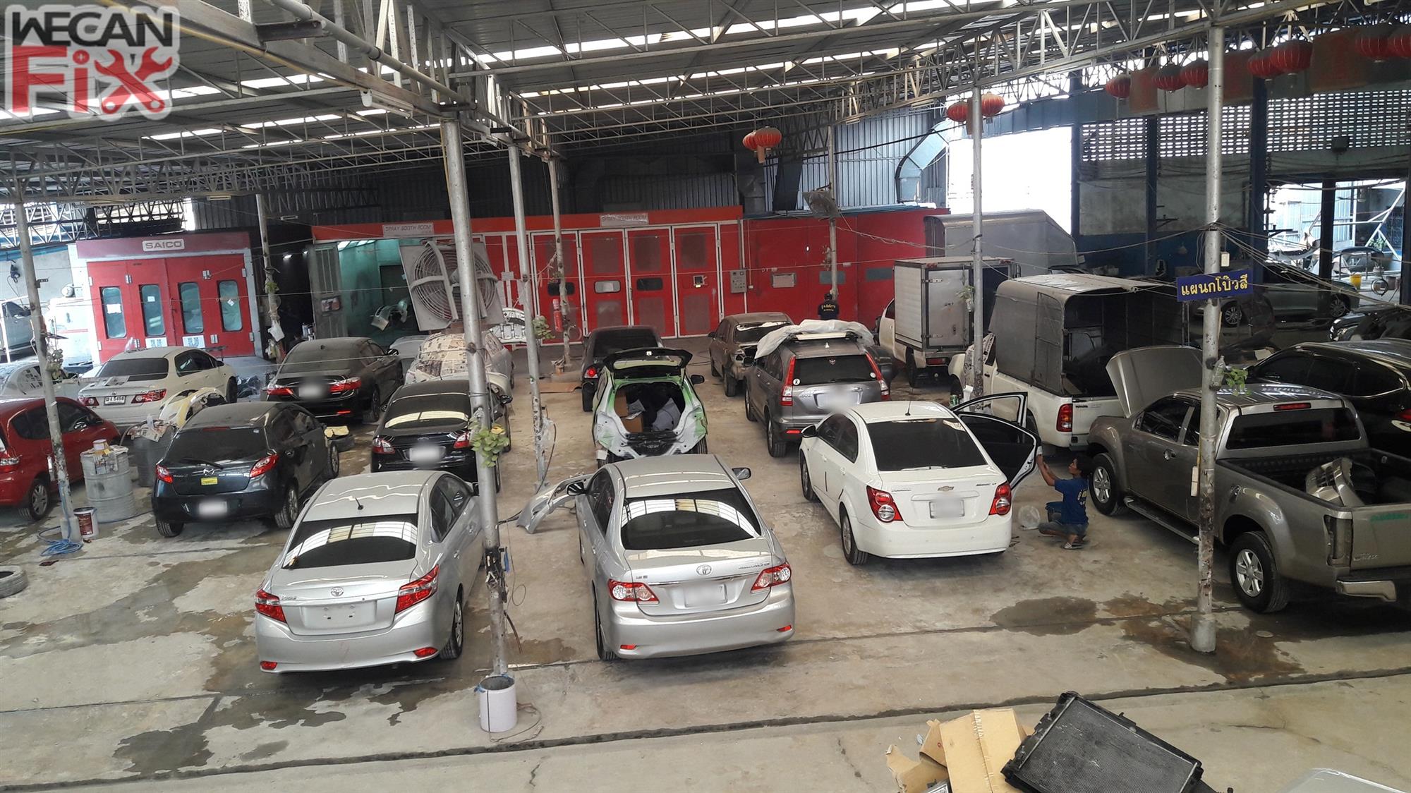 ที่จอดรถรอส่งคืนลูกค้า