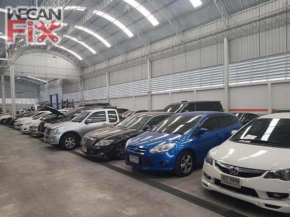 ที่จอดรถรอส่งคืนลูกค้า