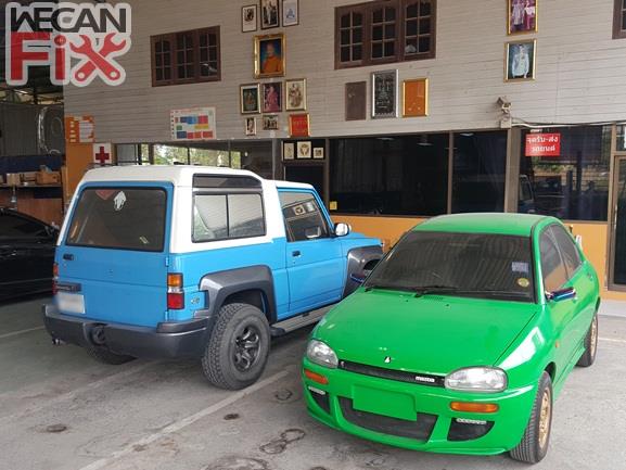 ที่จอดรถรอส่งคืนลูกค้า