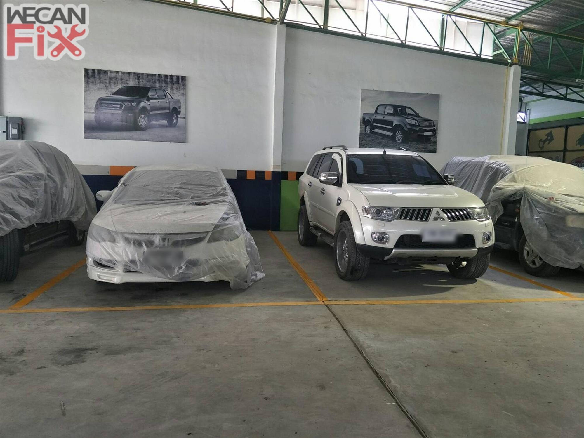 ที่จอดรถรอส่งคืนลูกค้า