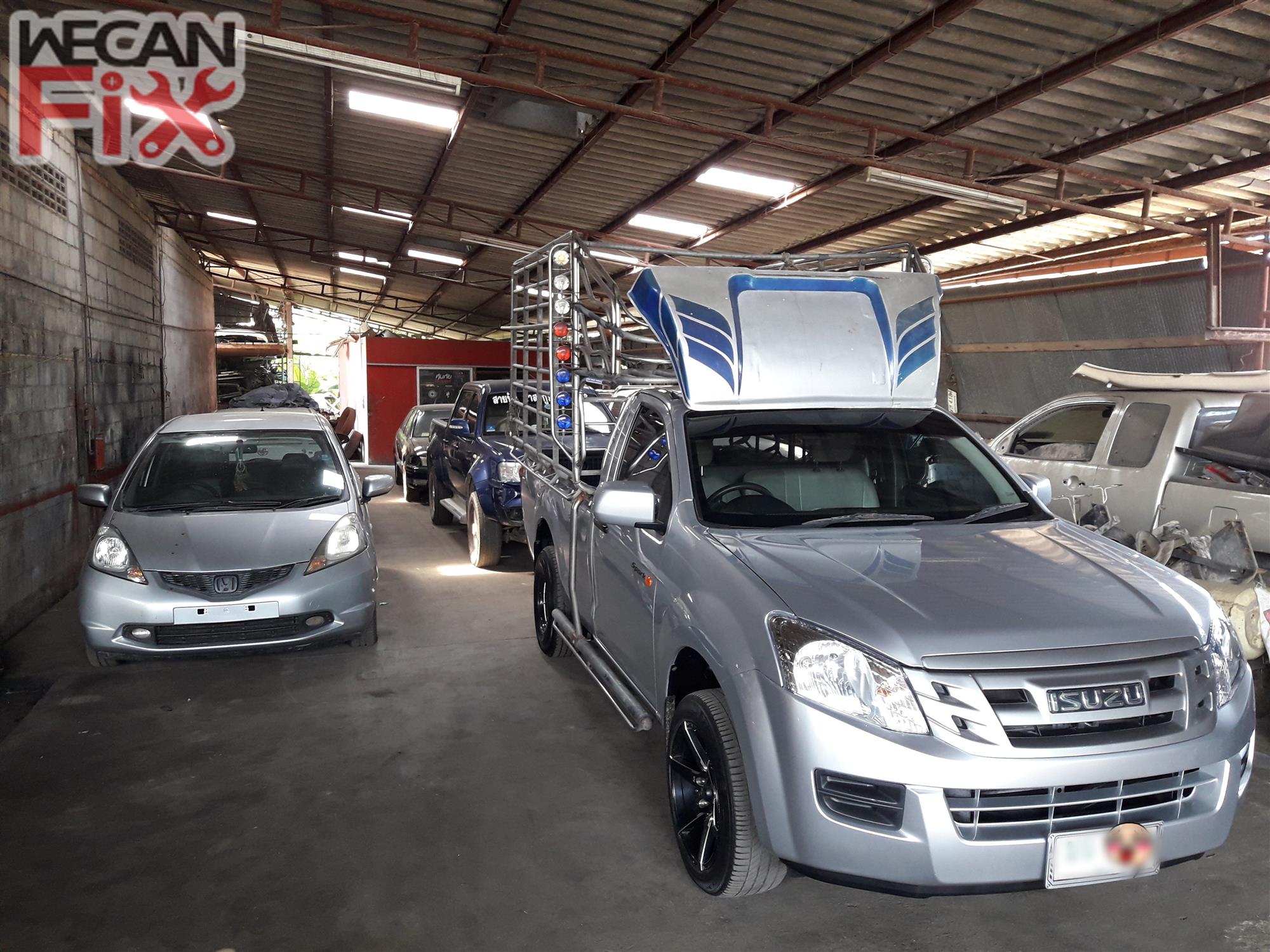 ที่จอดรถรอส่งคืนลูกค้า