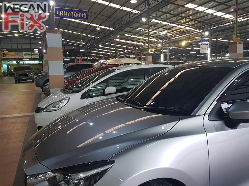 ที่จอดรถรอส่งคืนลูกค้า