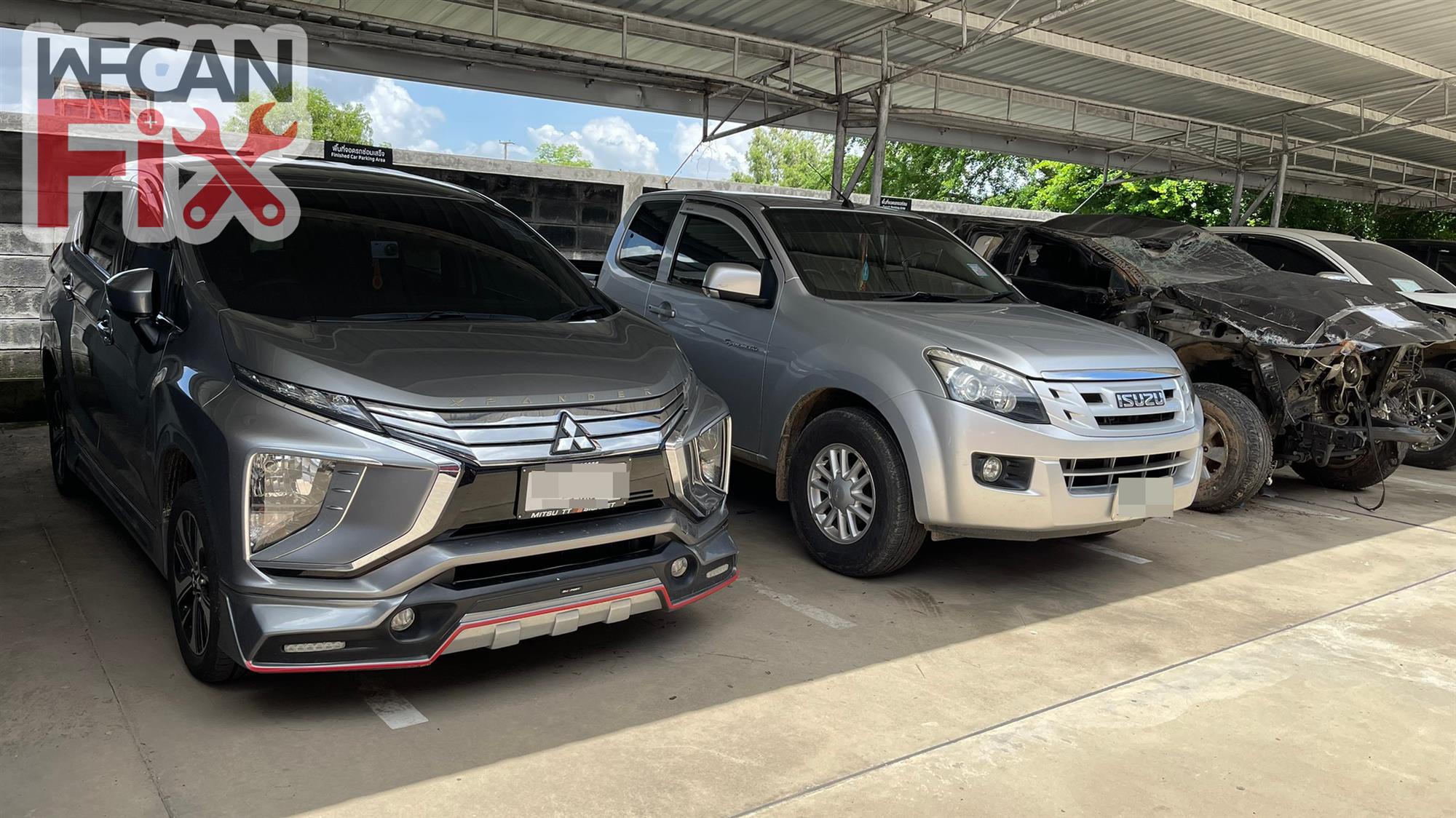 ที่จอดรถรอส่งคืนลูกค้า