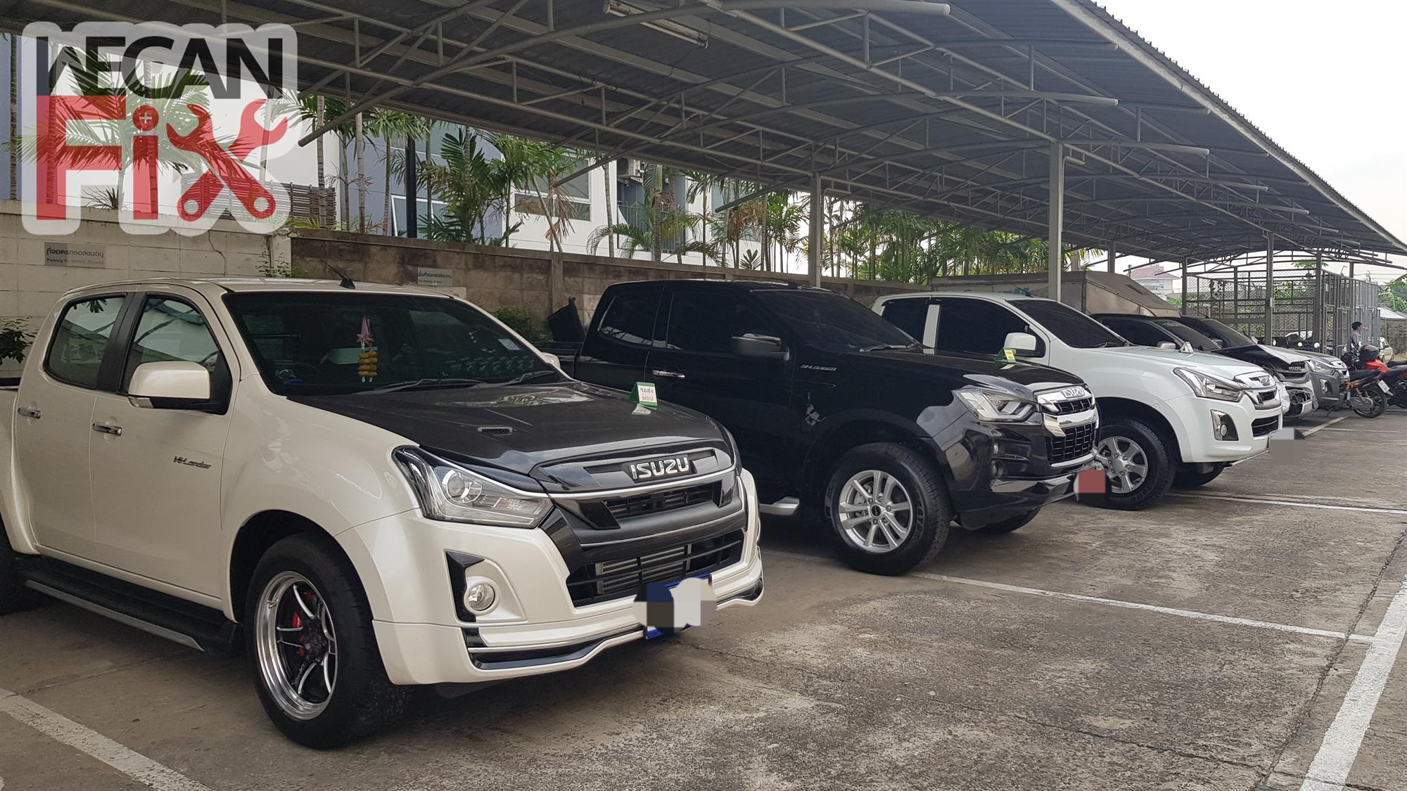 ที่จอดรถรอส่งคืนลูกค้า