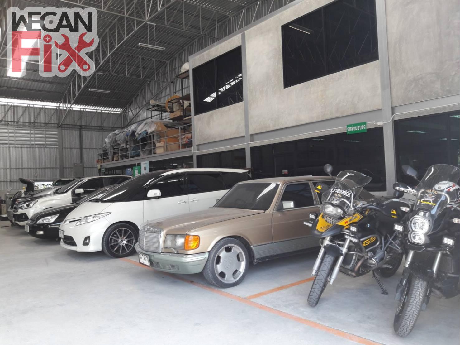 ที่จอดรถรอส่งคืนลูกค้า