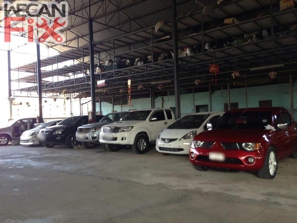 ที่จอดรถรอส่งคืนลูกค้า