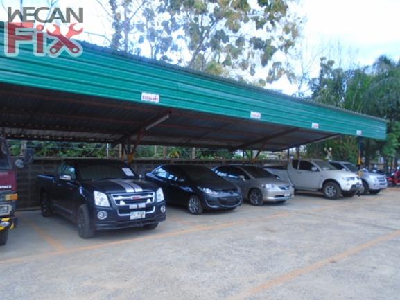 ที่จอดรถรอส่งคืนลูกค้า