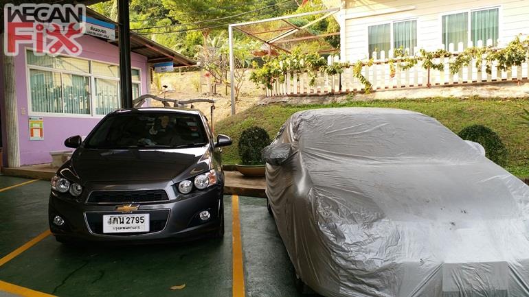 ที่จอดรถรอส่งคืนลูกค้า