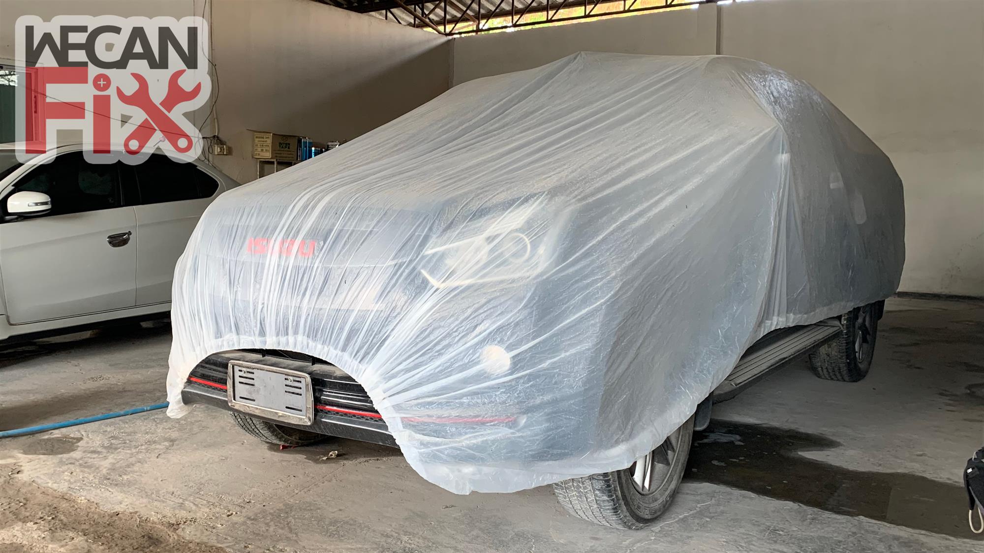 ที่จอดรถรอส่งคืนลูกค้า