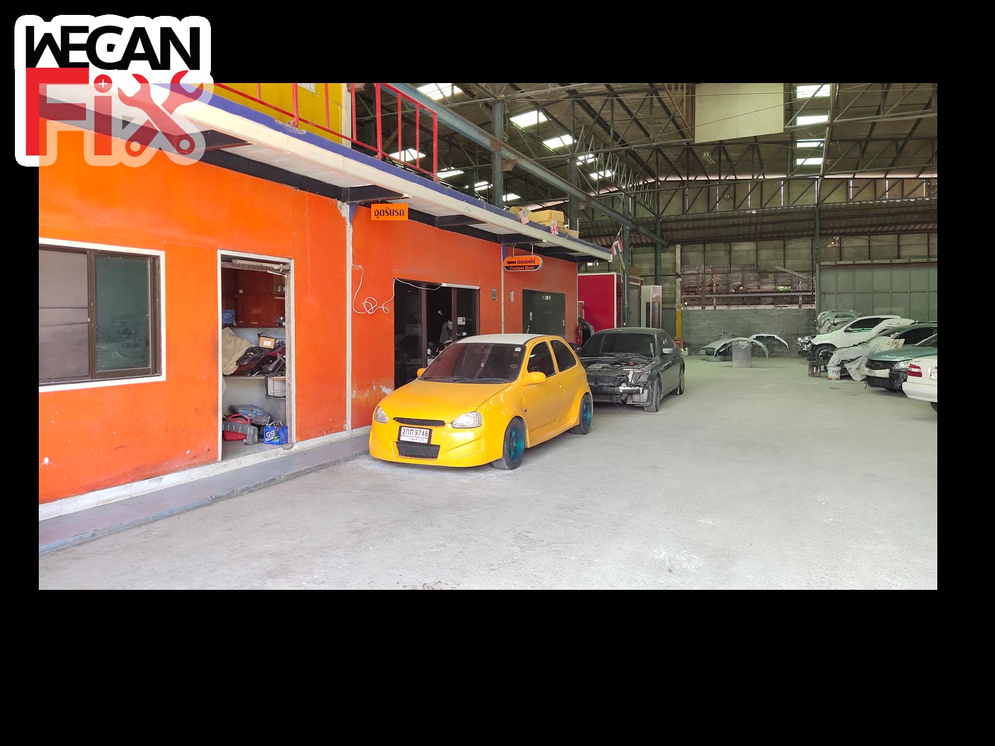 ที่จอดรถรอส่งคืนลูกค้า