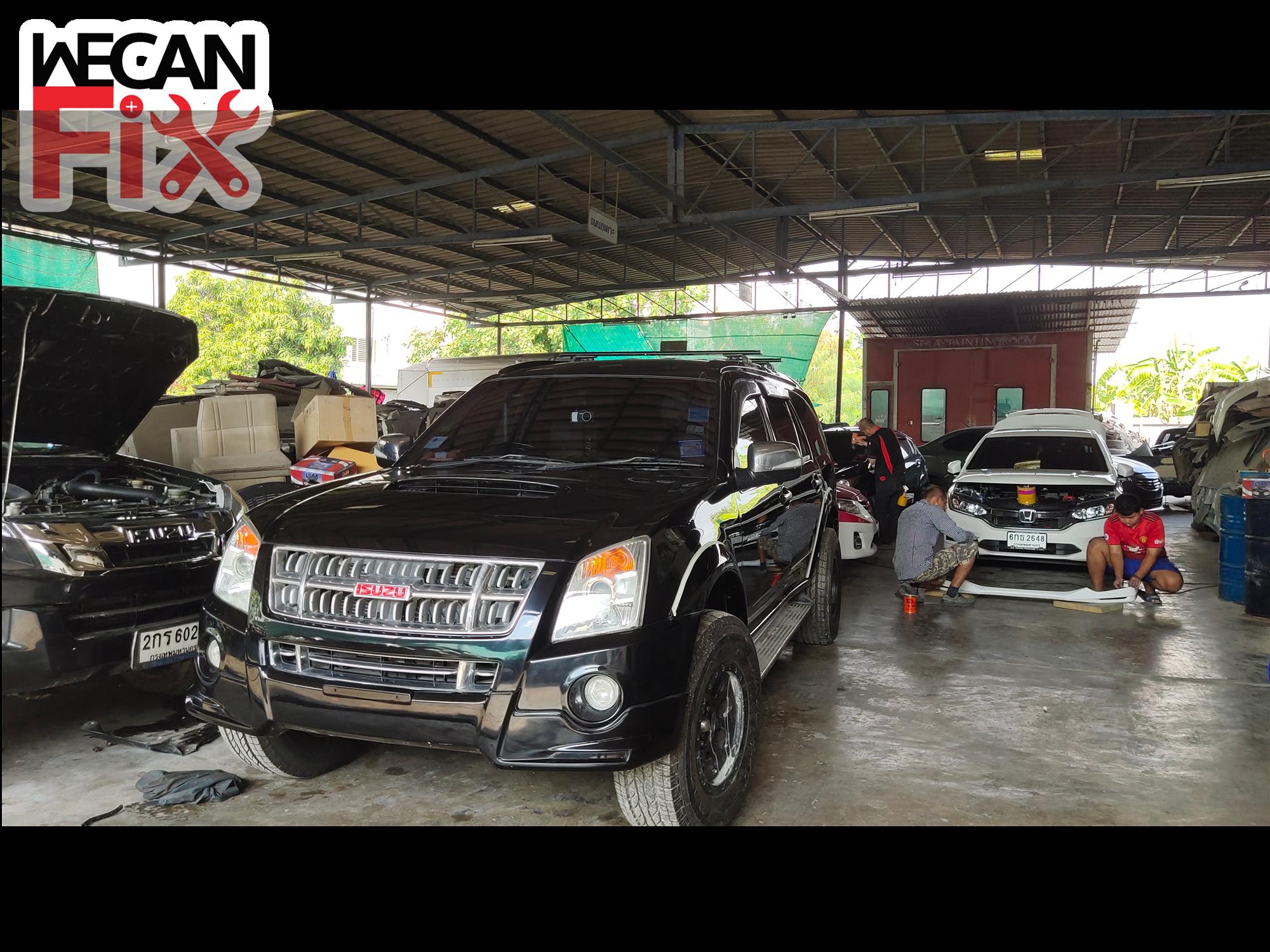 ที่จอดรถรอส่งคืนลูกค้า