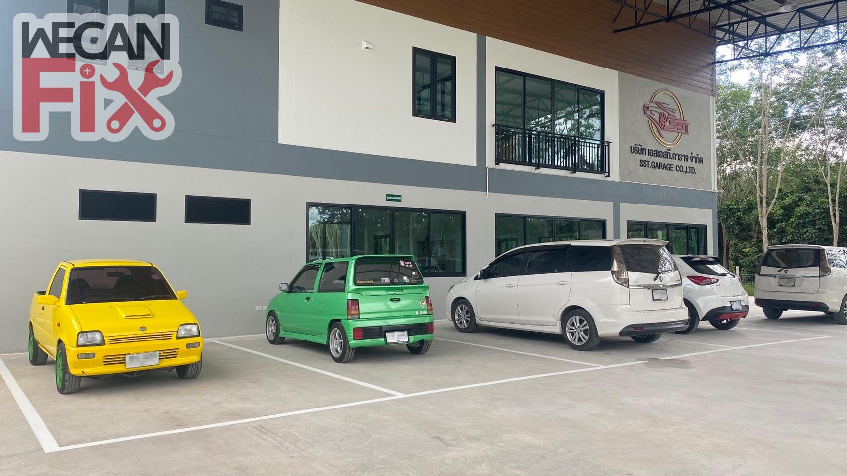 ที่จอดรถรอส่งคืนลูกค้า