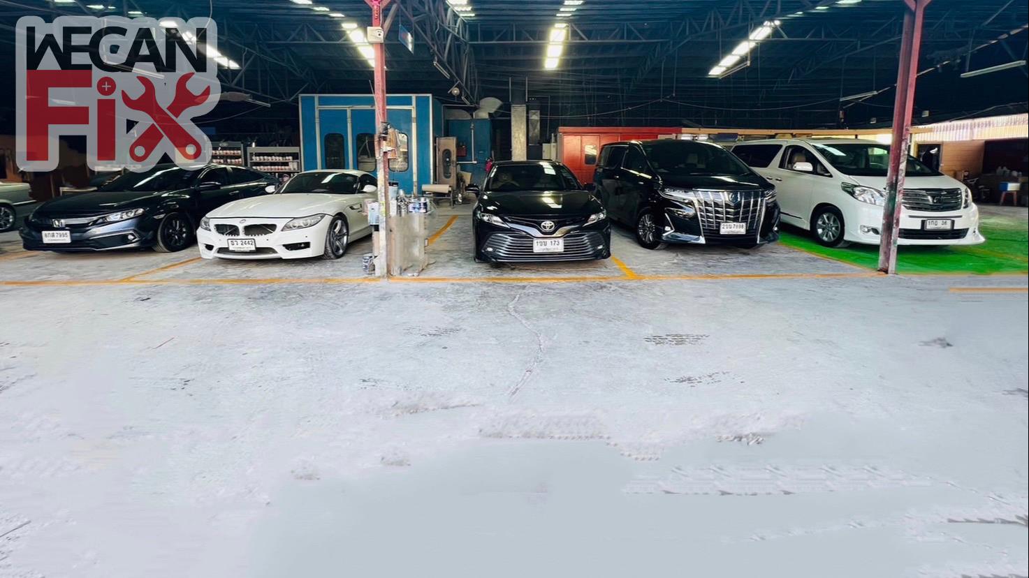 ที่จอดรถรอส่งคืนลูกค้า