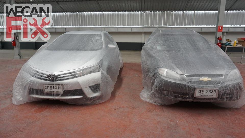 ที่จอดรถรอส่งคืนลูกค้า