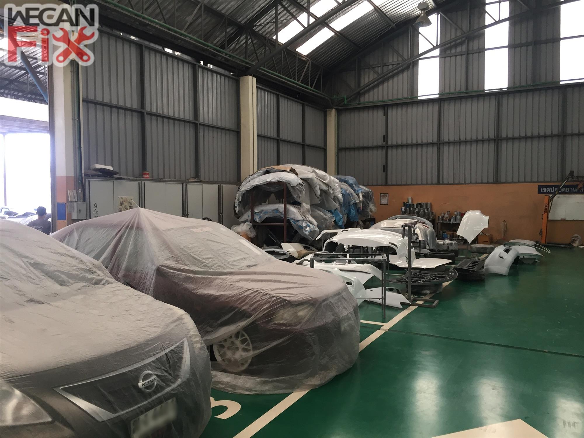 ที่จอดรถรอส่งคืนลูกค้า