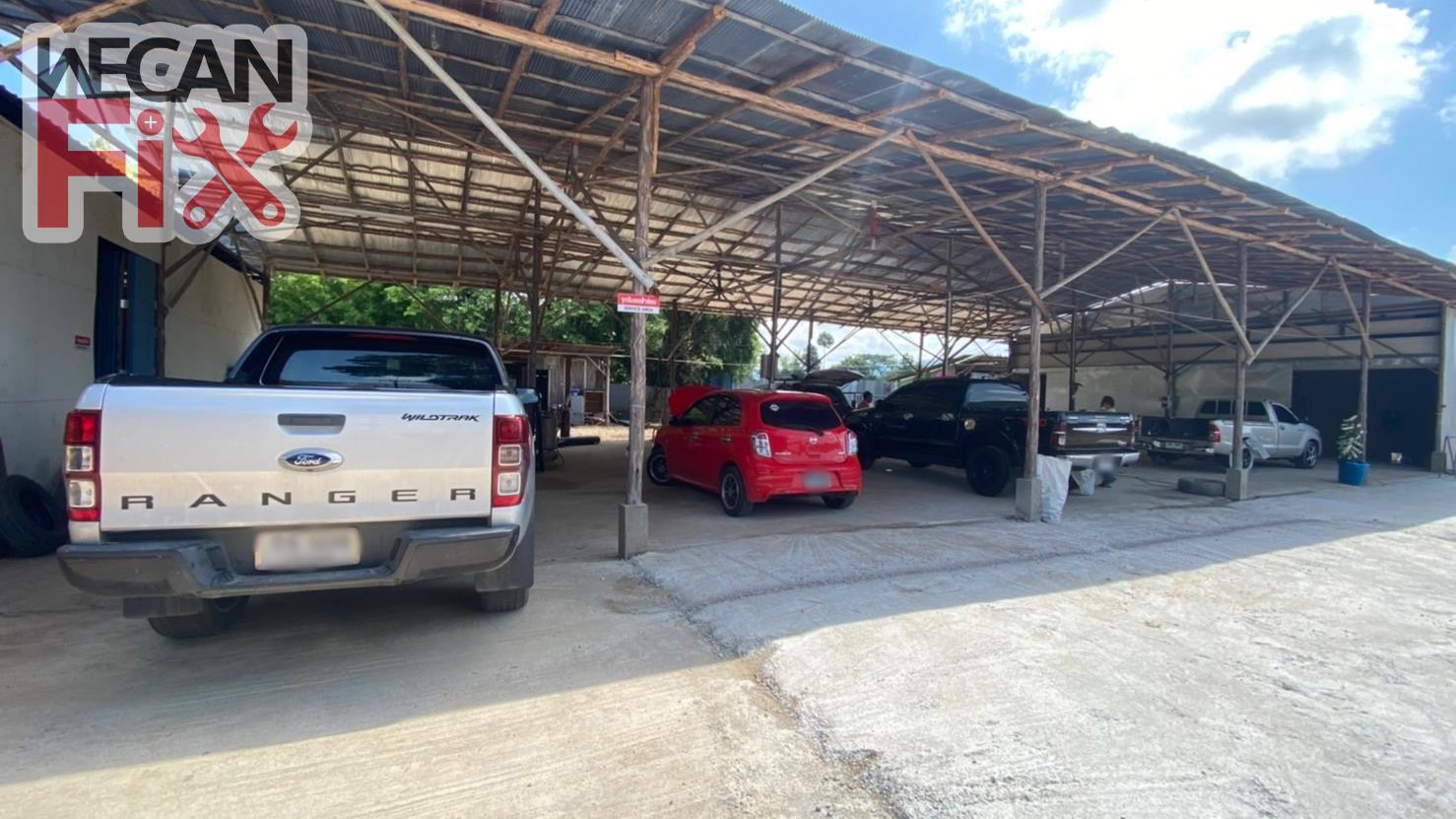 ที่จอดรถรอส่งคืนลูกค้า