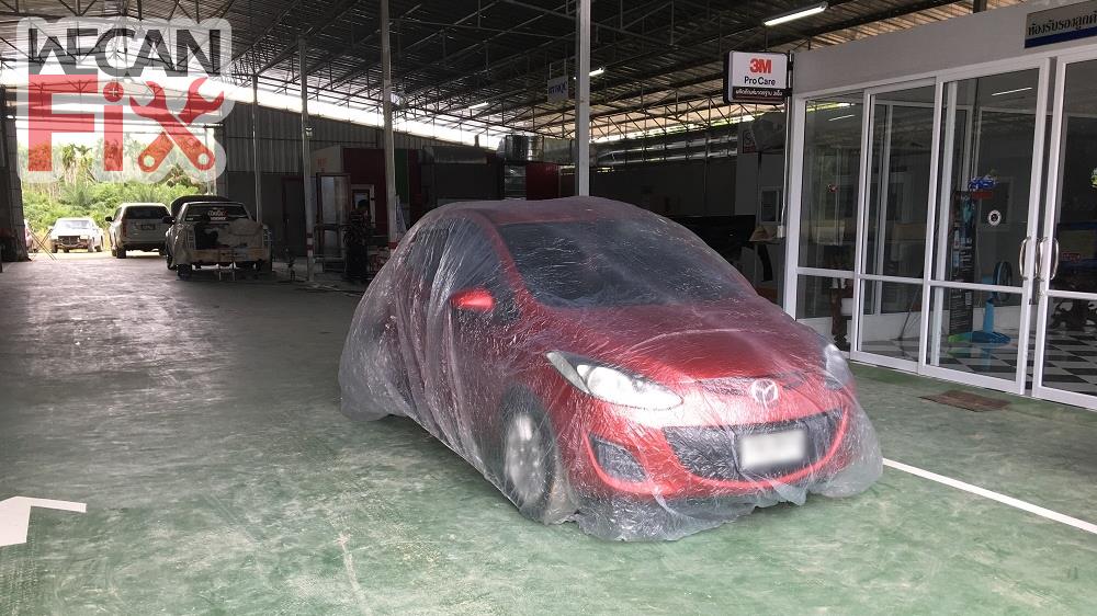 ที่จอดรถรอส่งคืนลูกค้า