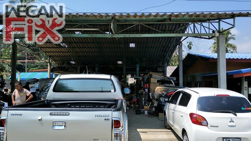 ที่จอดรถรอส่งคืนลูกค้า