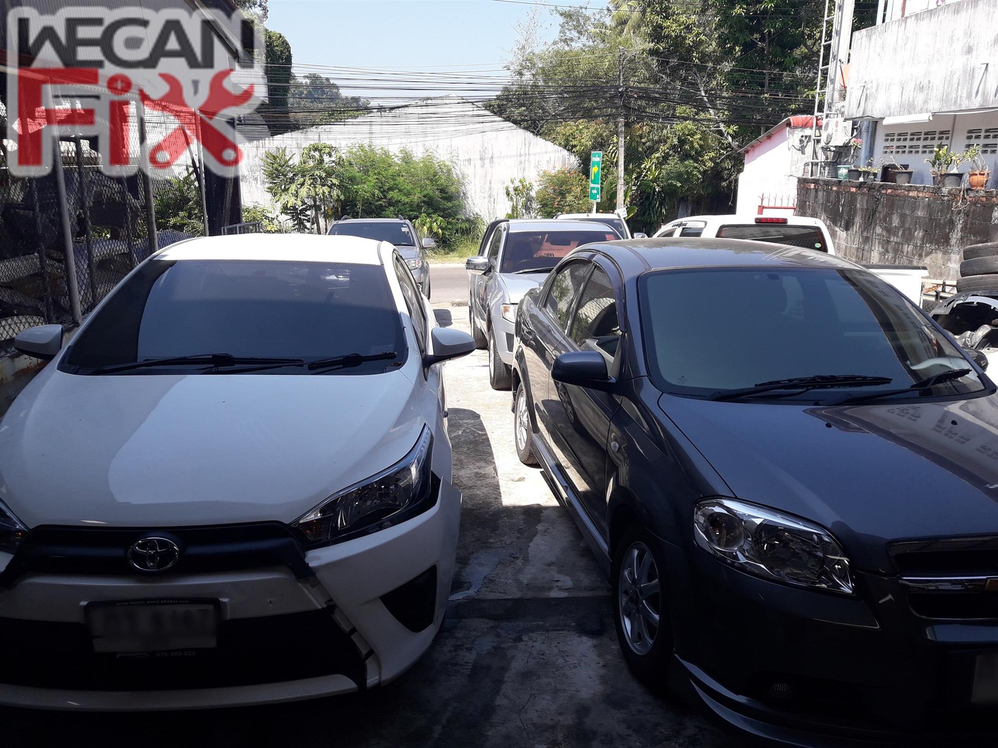 ที่จอดรถรอส่งคืนลูกค้า