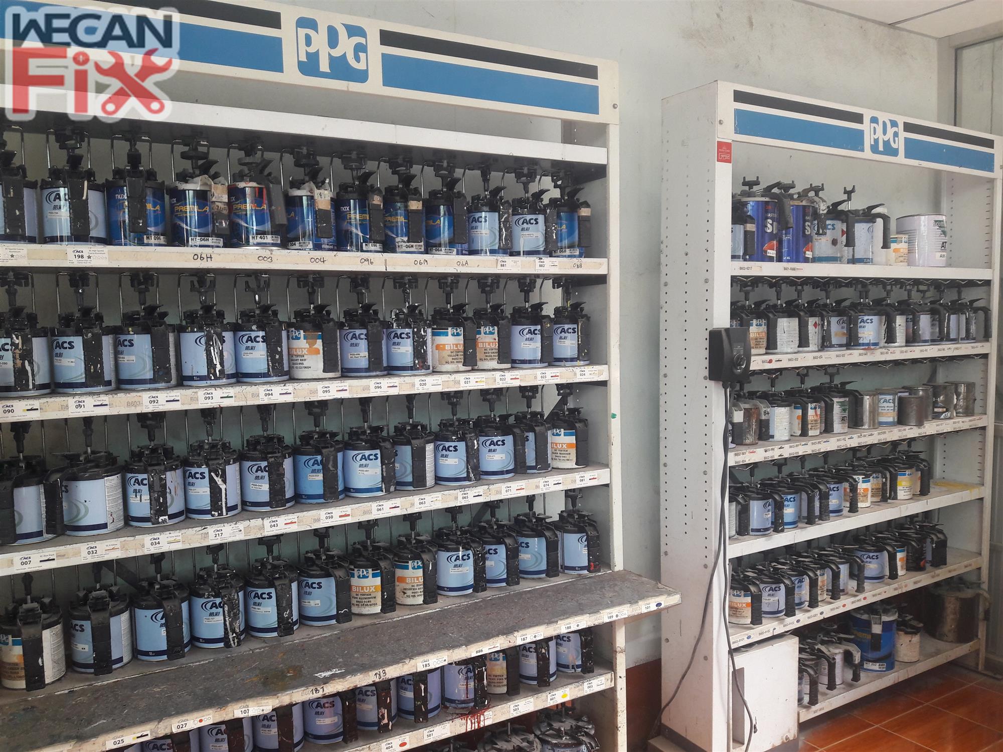 ห้องผสมสี