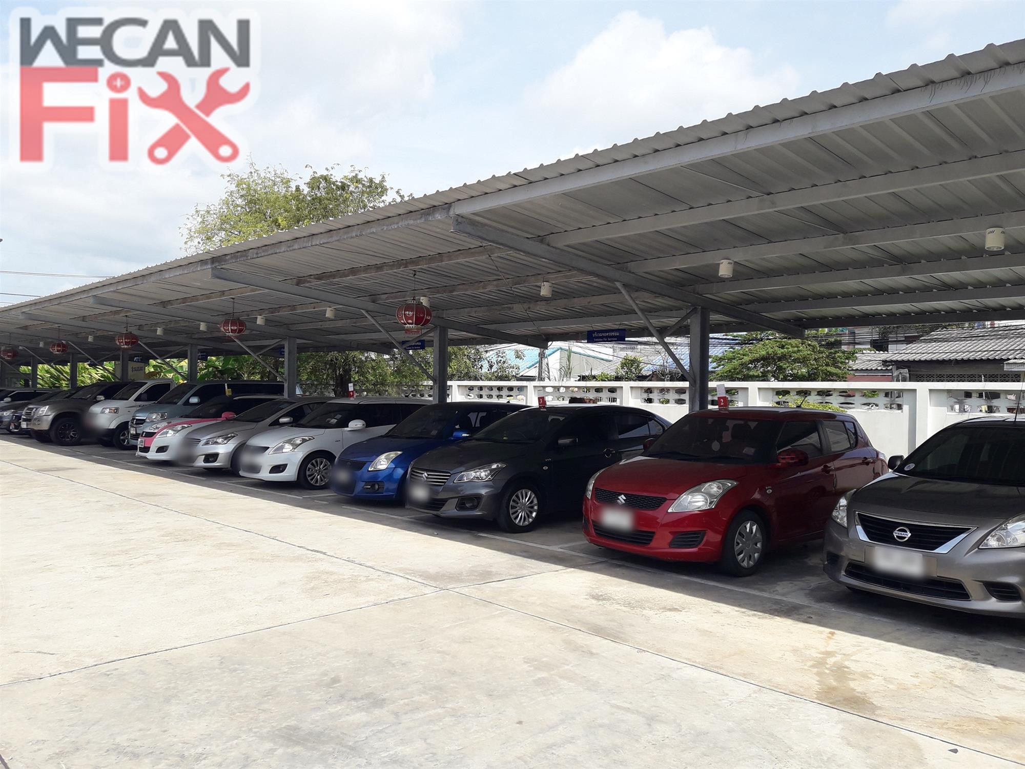 ที่จอดรถรอส่งคืนลูกค้า