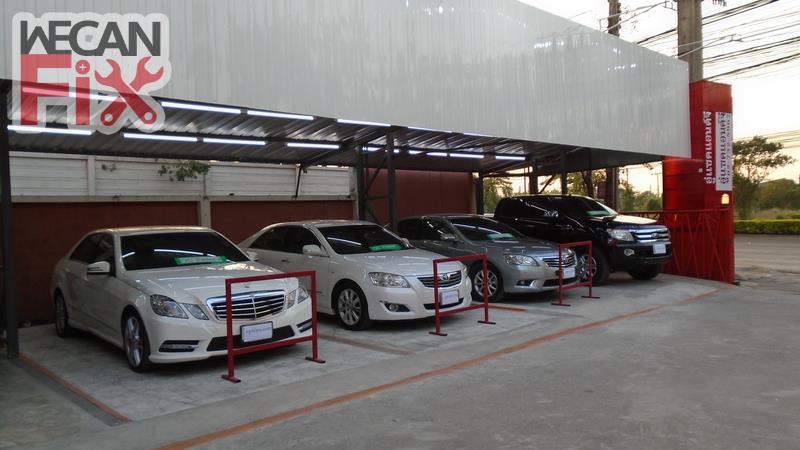 ที่จอดรถรอส่งคืนลูกค้า