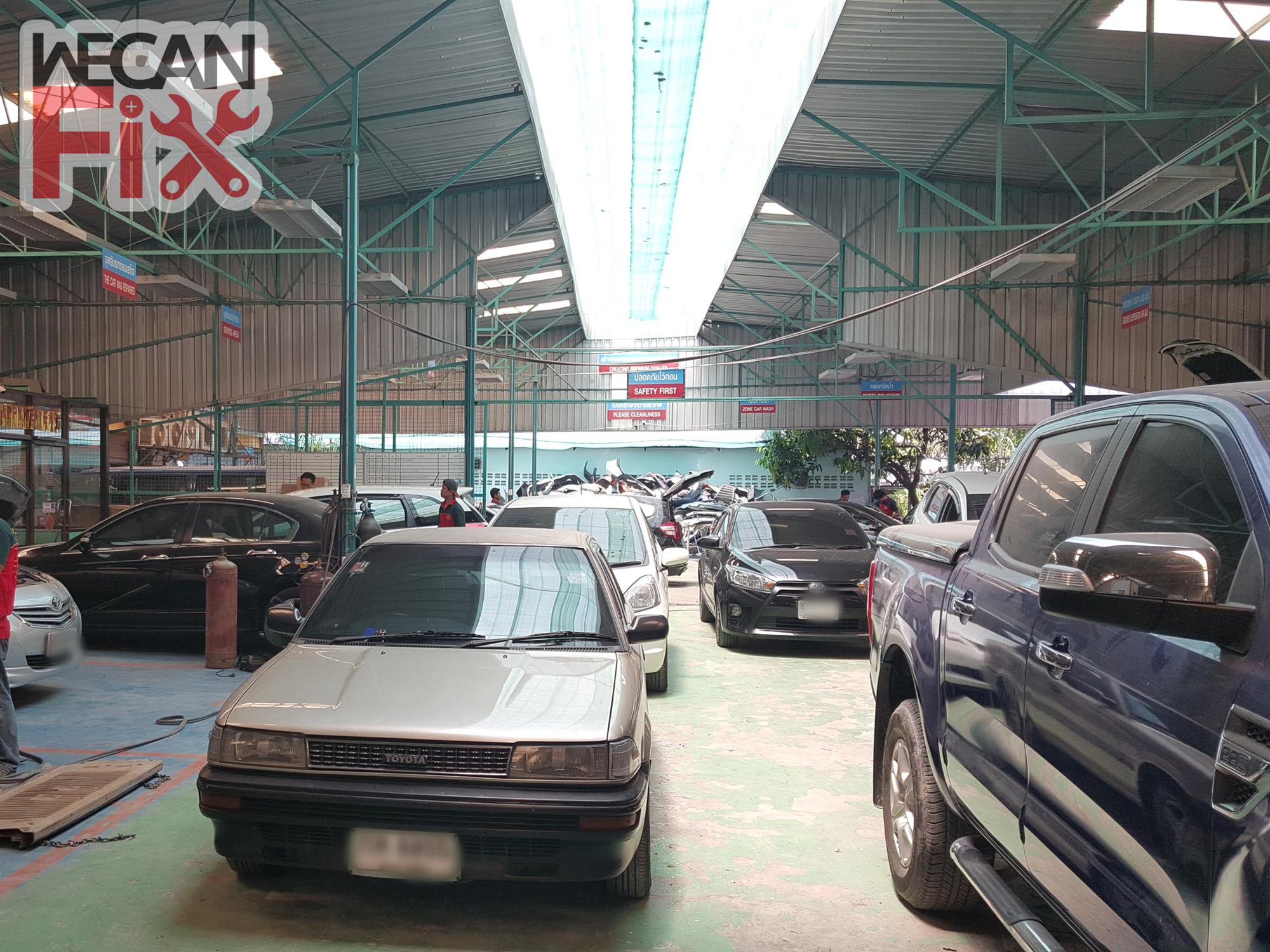 ที่จอดรถรอส่งคืนลูกค้า