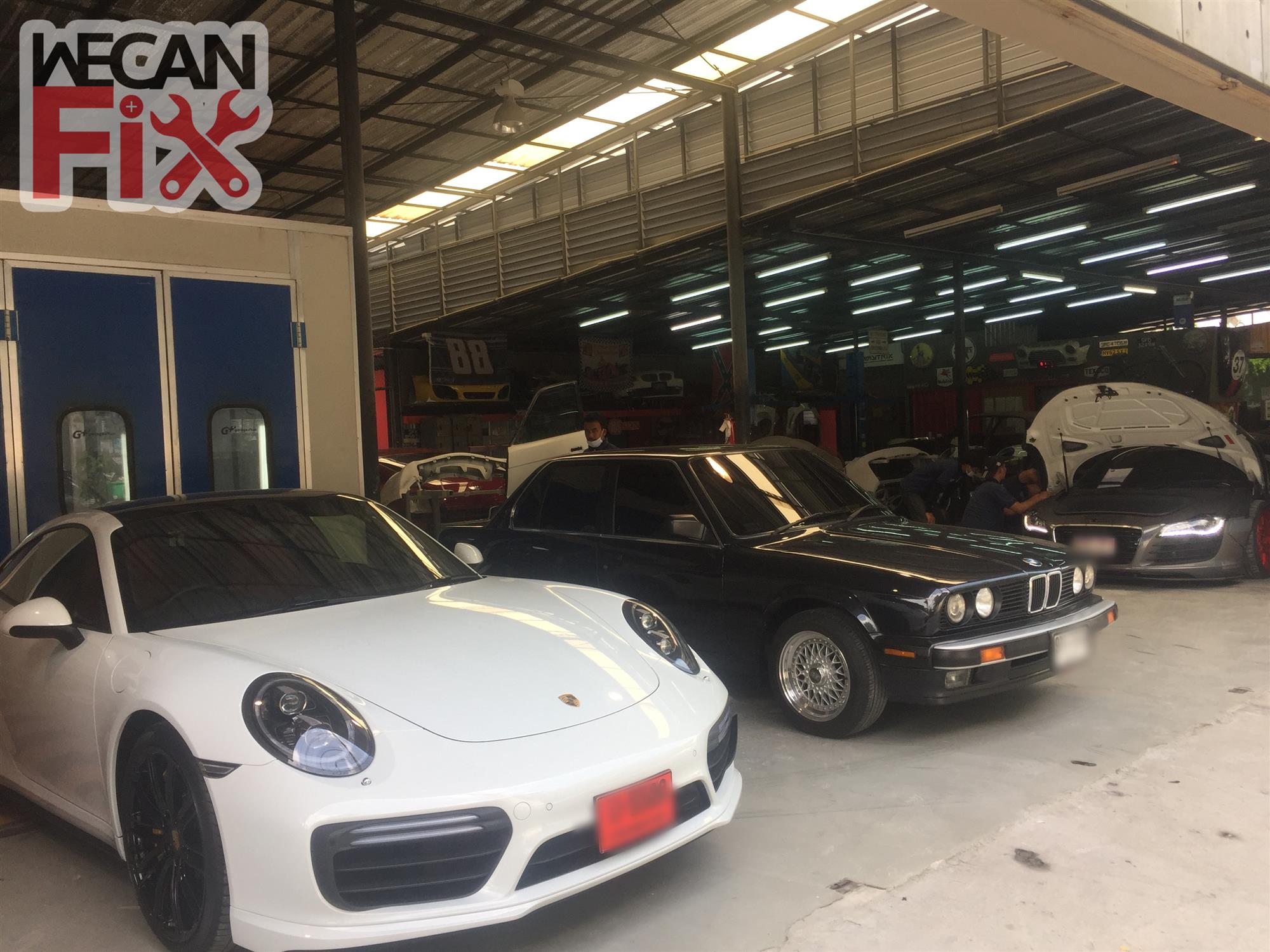 ที่จอดรถรอส่งคืนลูกค้า