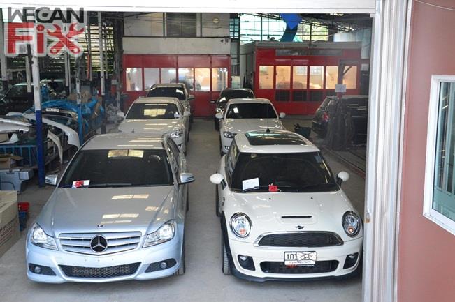 ที่จอดรถรอส่งคืนลูกค้า